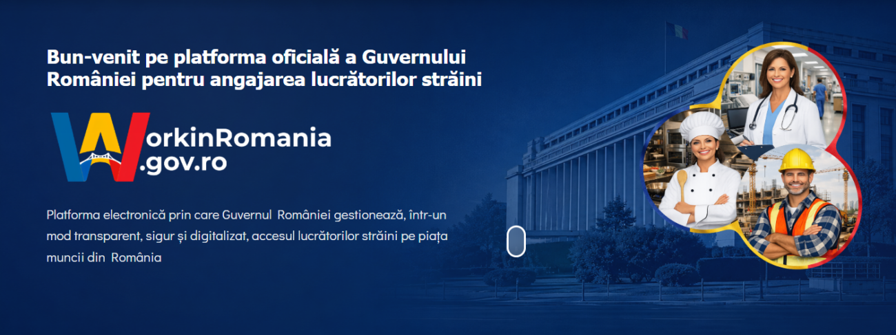 WorkinRomania.gov.ro: România digitalizează angajarea lucrătorilor străini